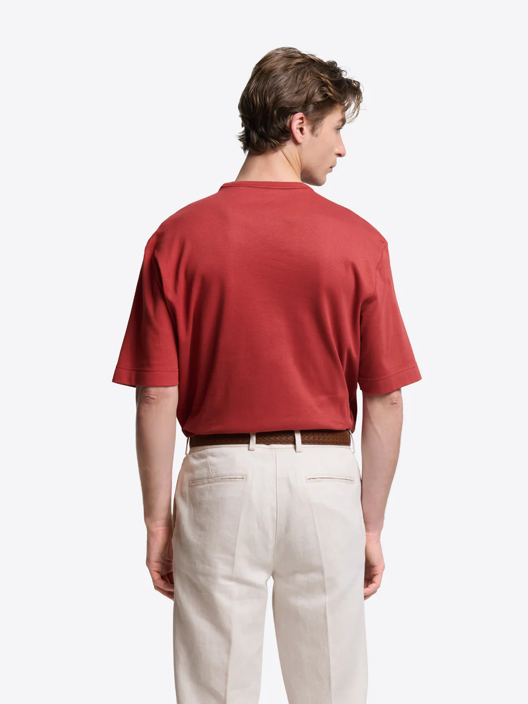 T-shirt col rond en coton - Image 2