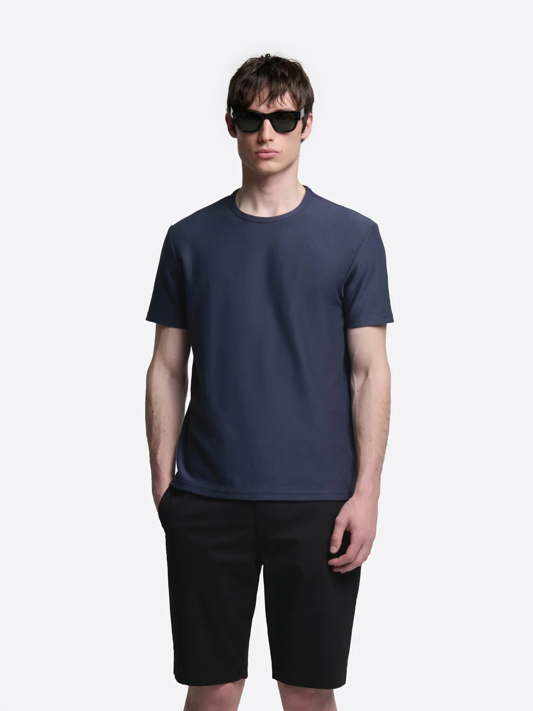 T-shirt col rond en coton