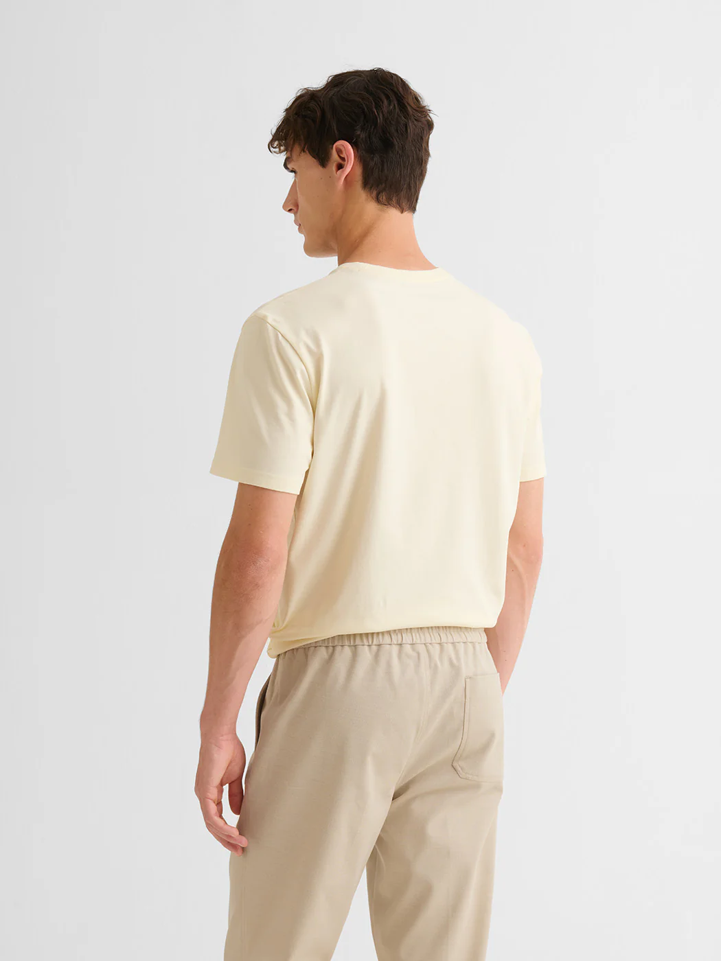 T-shirt col rond en coton - Image 2