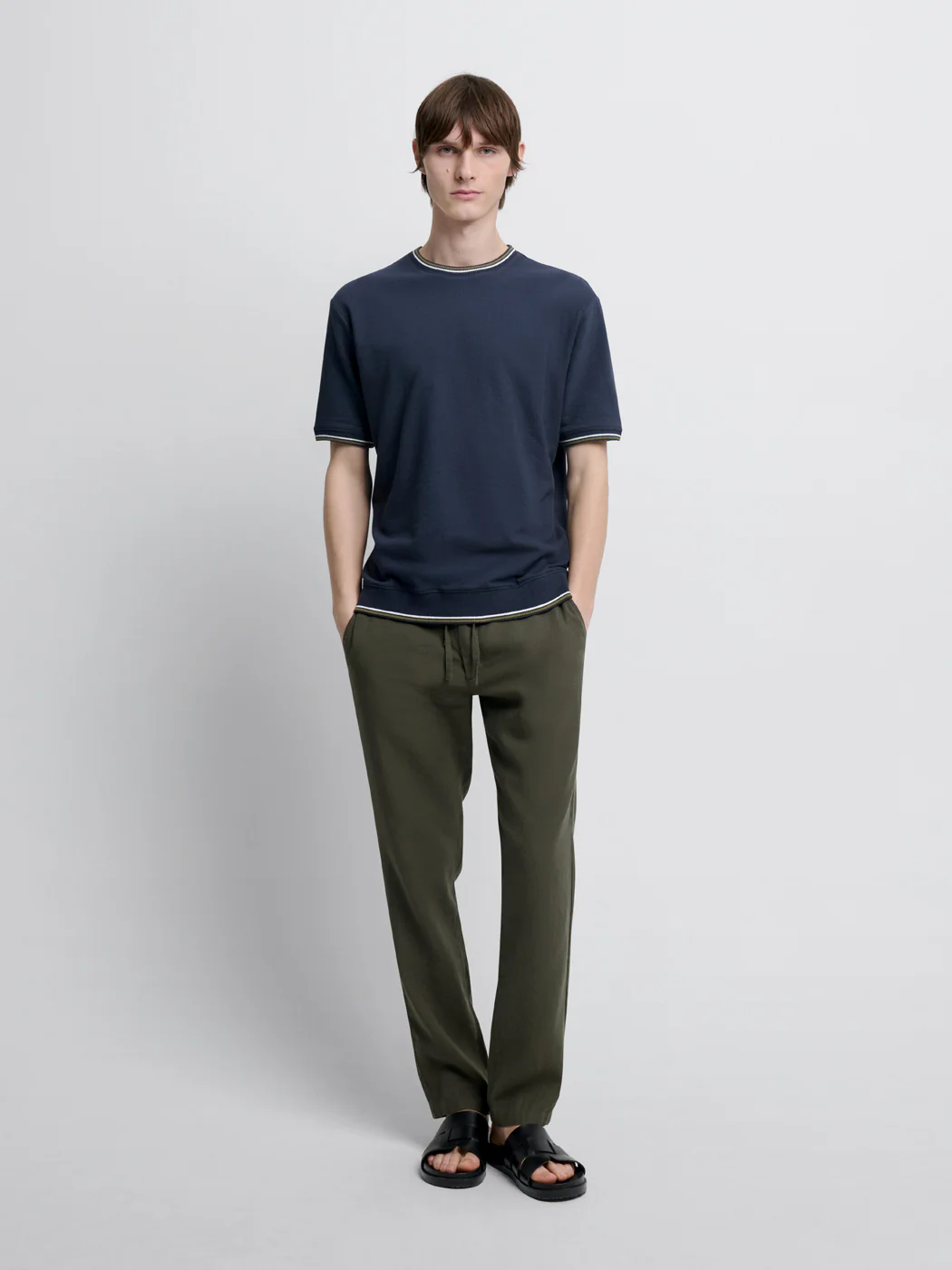 T-shirt col rond regular - Image 3