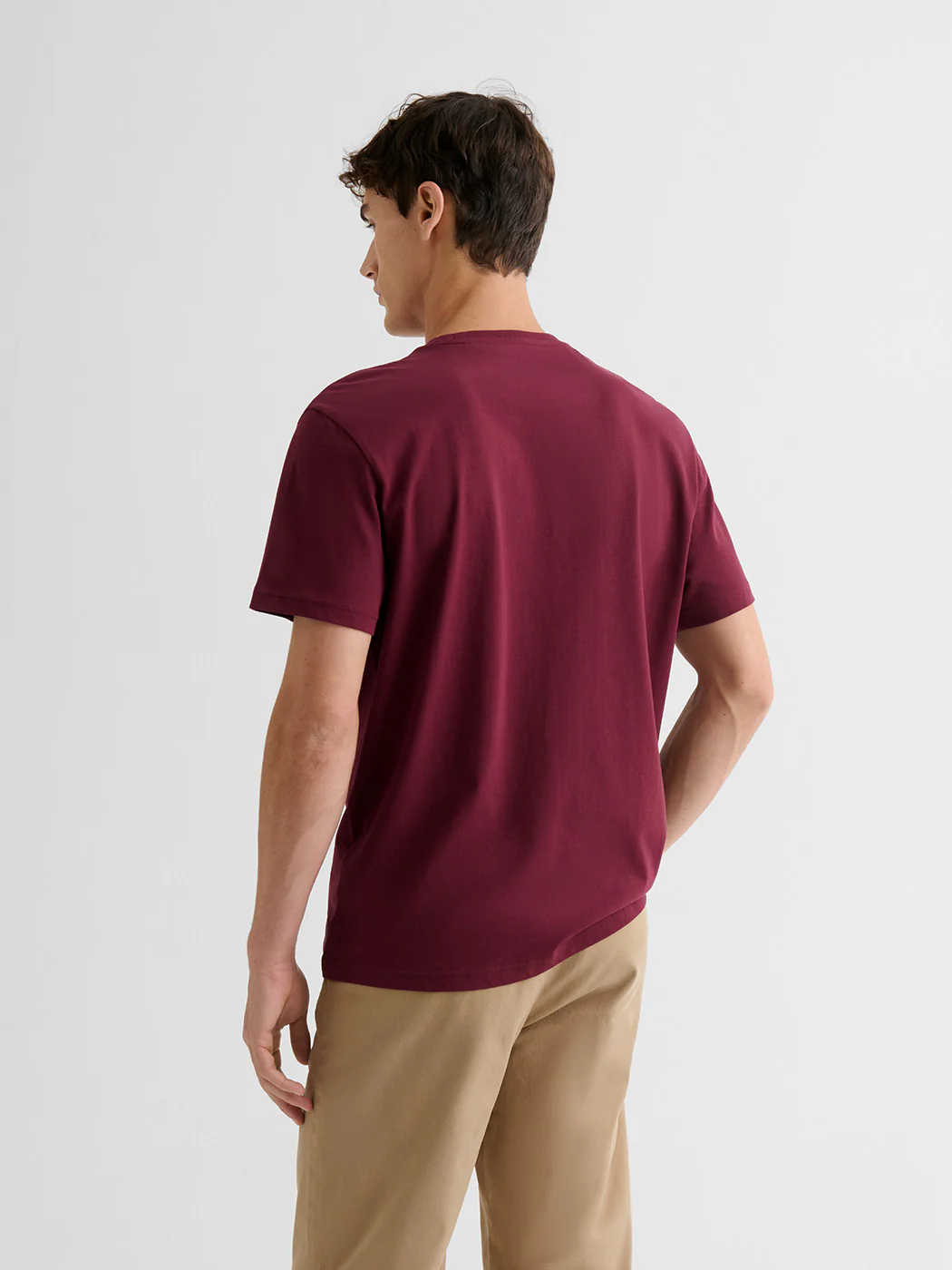 T-shirt col rond en coton - Image 2