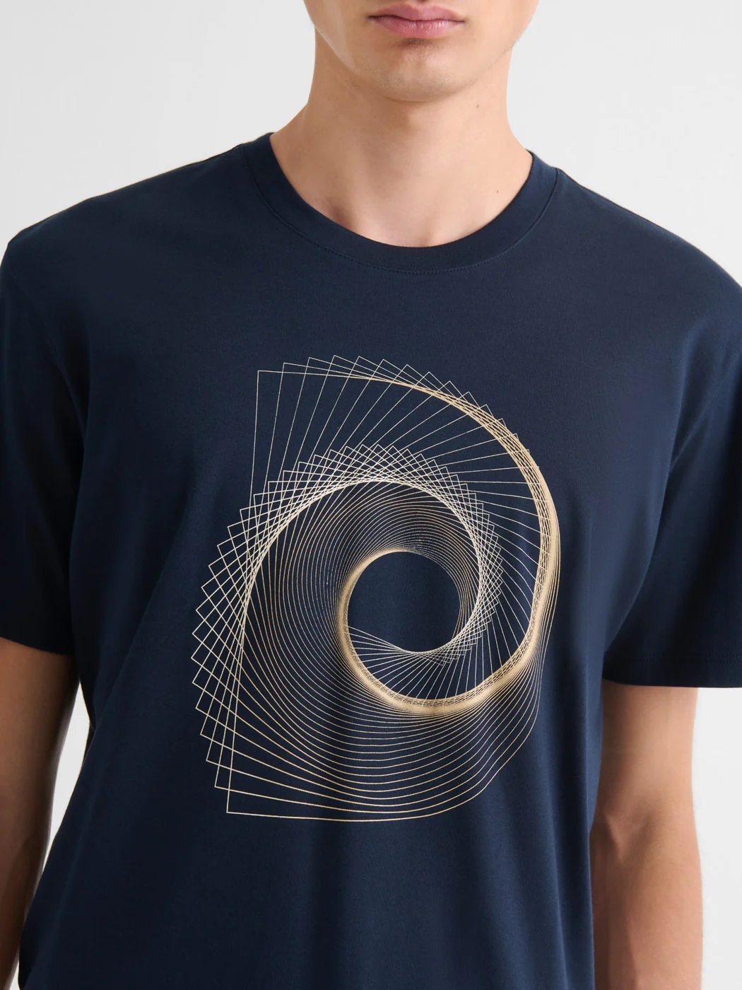 T-shirt col rond en coton - Image 5