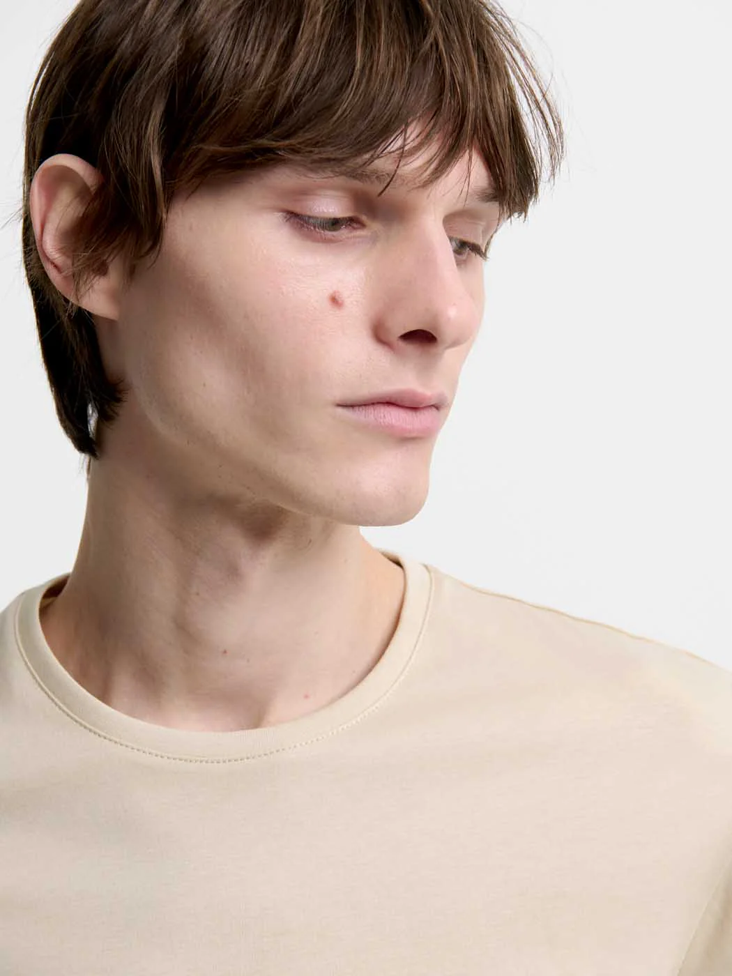T-shirt col rond en coton Supima® - Image 5