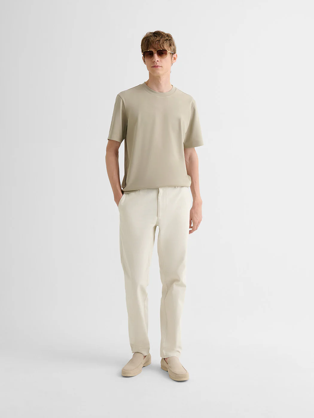 T-shirt col rond regular - Image 4