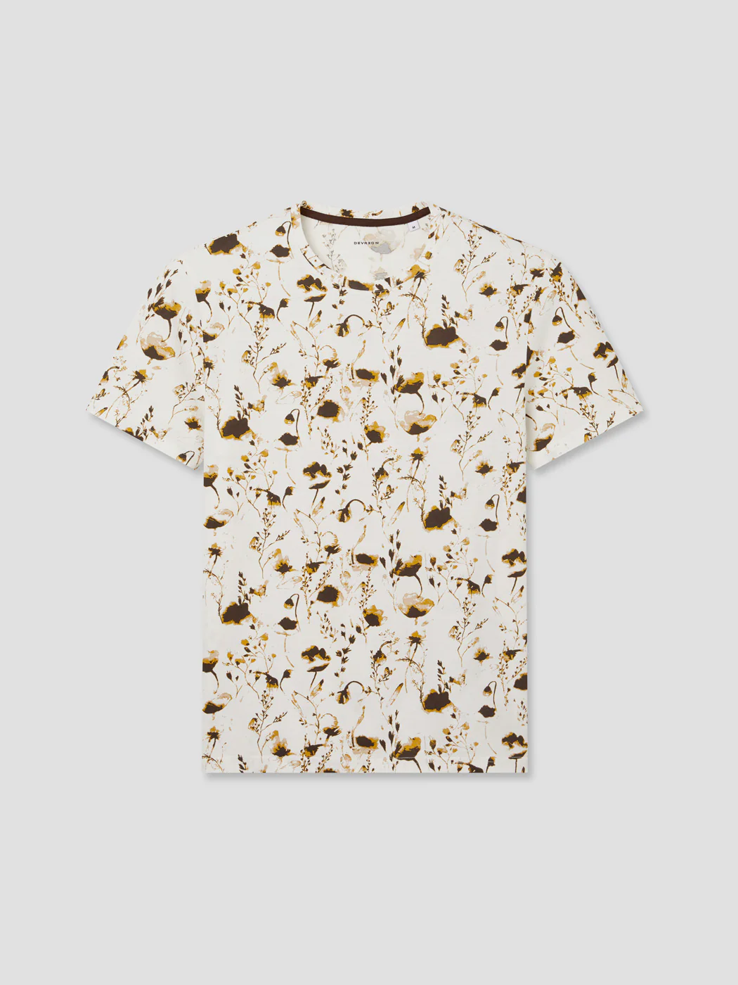 T-shirt col rond fleuri - Image 3