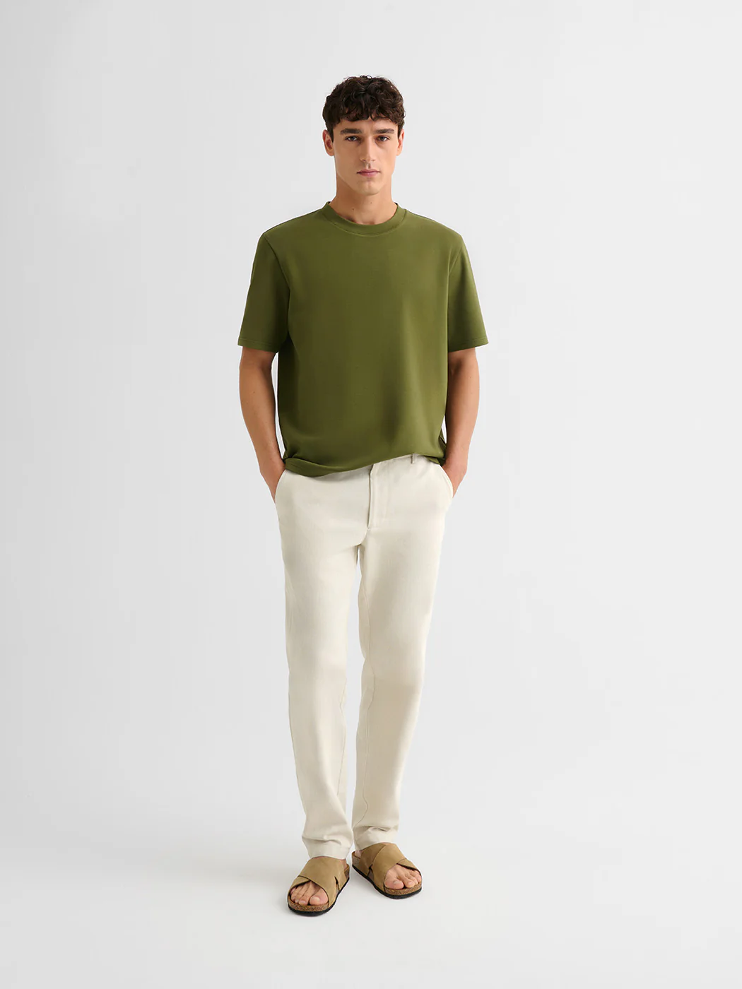 T-shirt col rond regular - Image 3