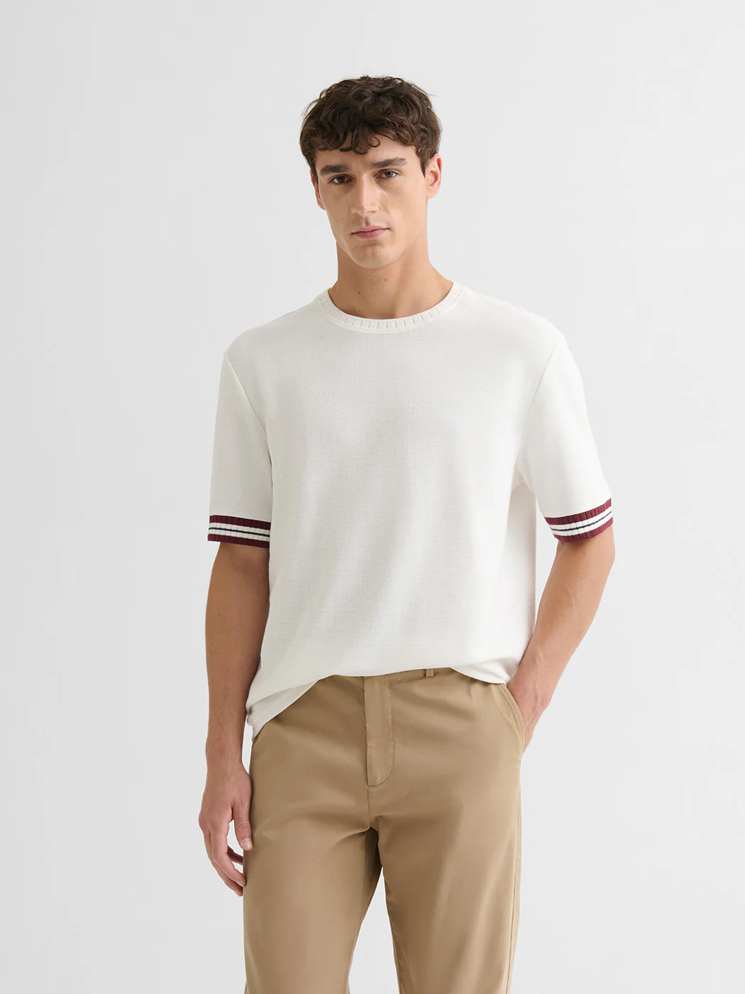 Polo col rond en coton