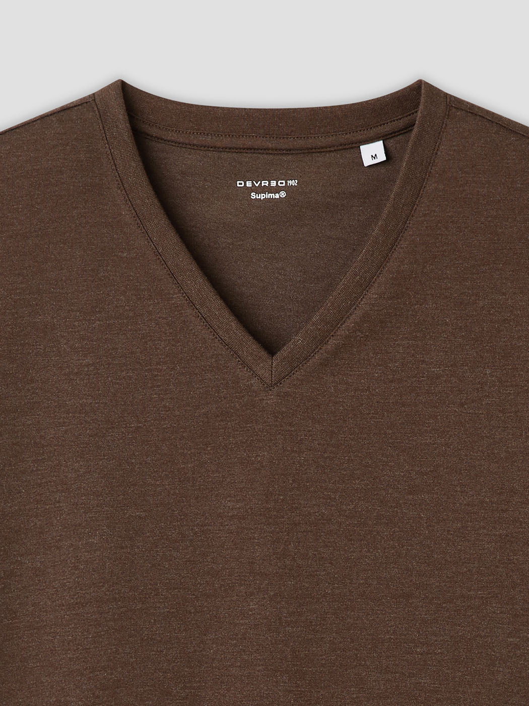 T-shirt col V Supima® - Image 6