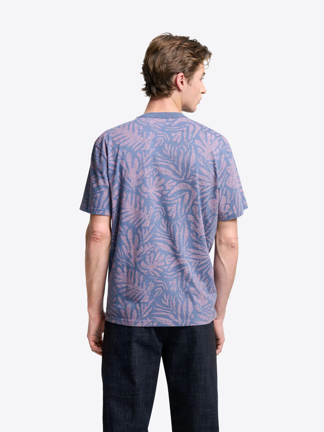 T-shirt col rond en coton - Image 2