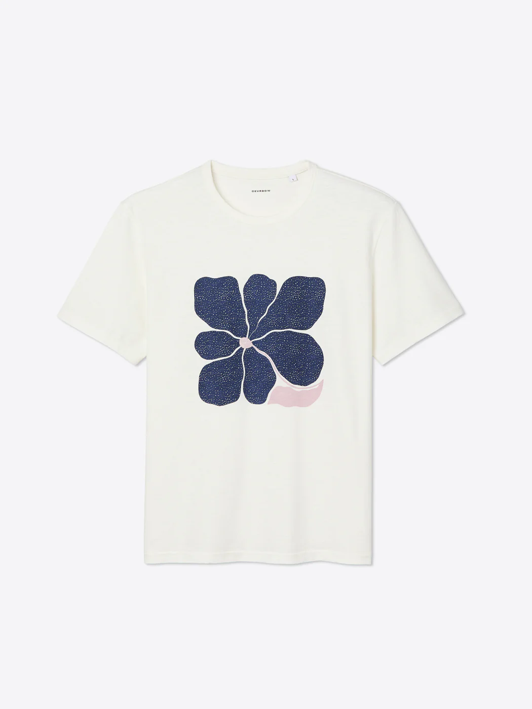 T-shirt col rond en coton - Image 3