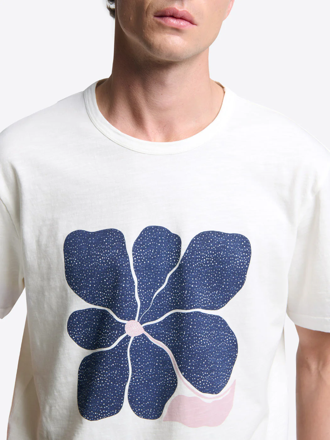 T-shirt col rond en coton - Image 5