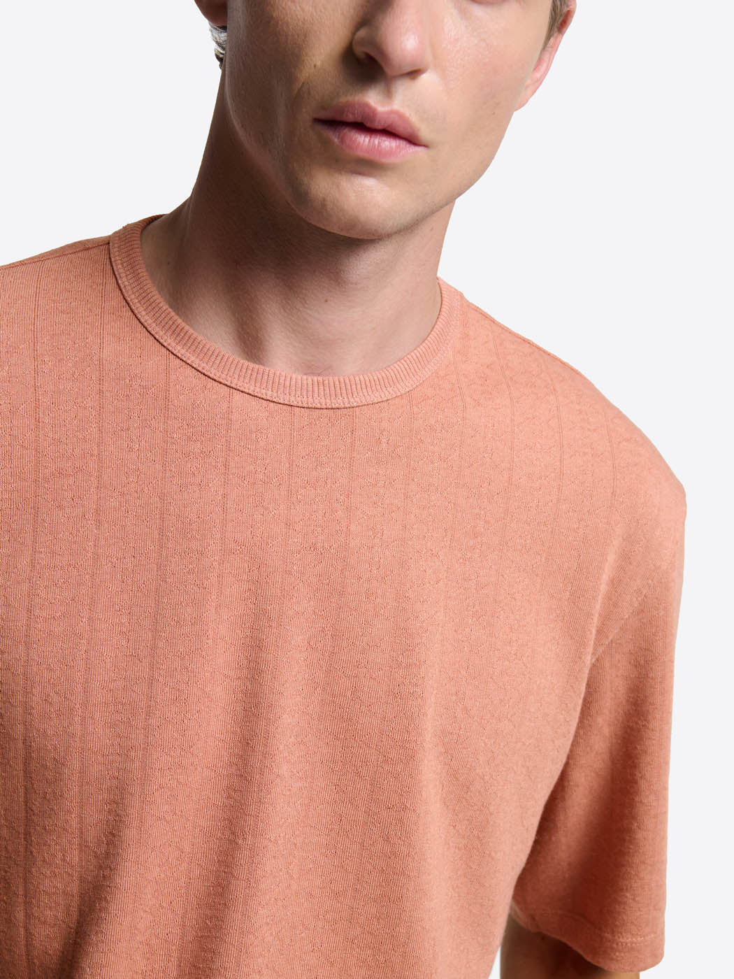T-shirt col rond en jacquard - Image 5