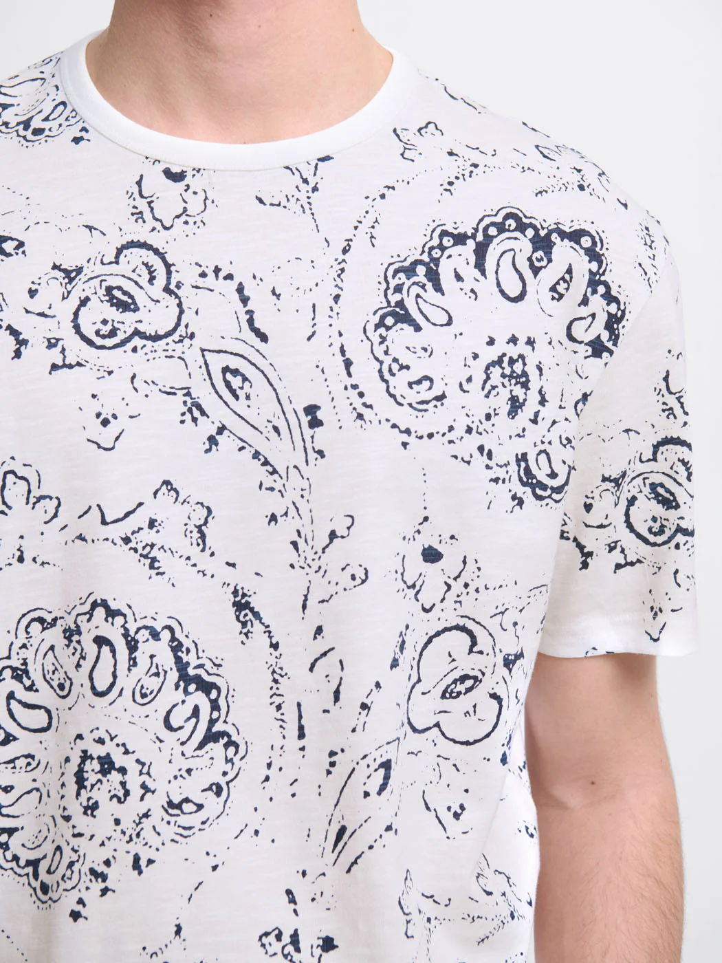 T-shirt col rond à motifs - Image 5