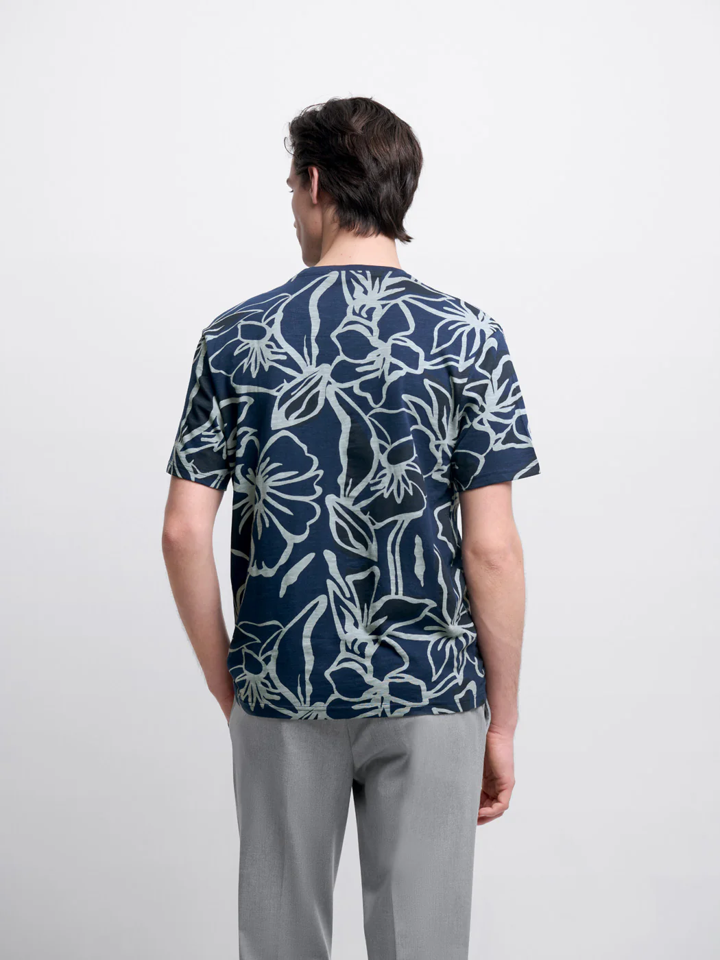 T-shirt col rond à motifs - Image 2