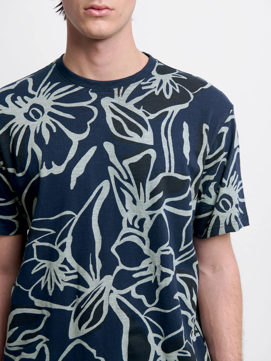 T-shirt col rond à motifs - Image 5