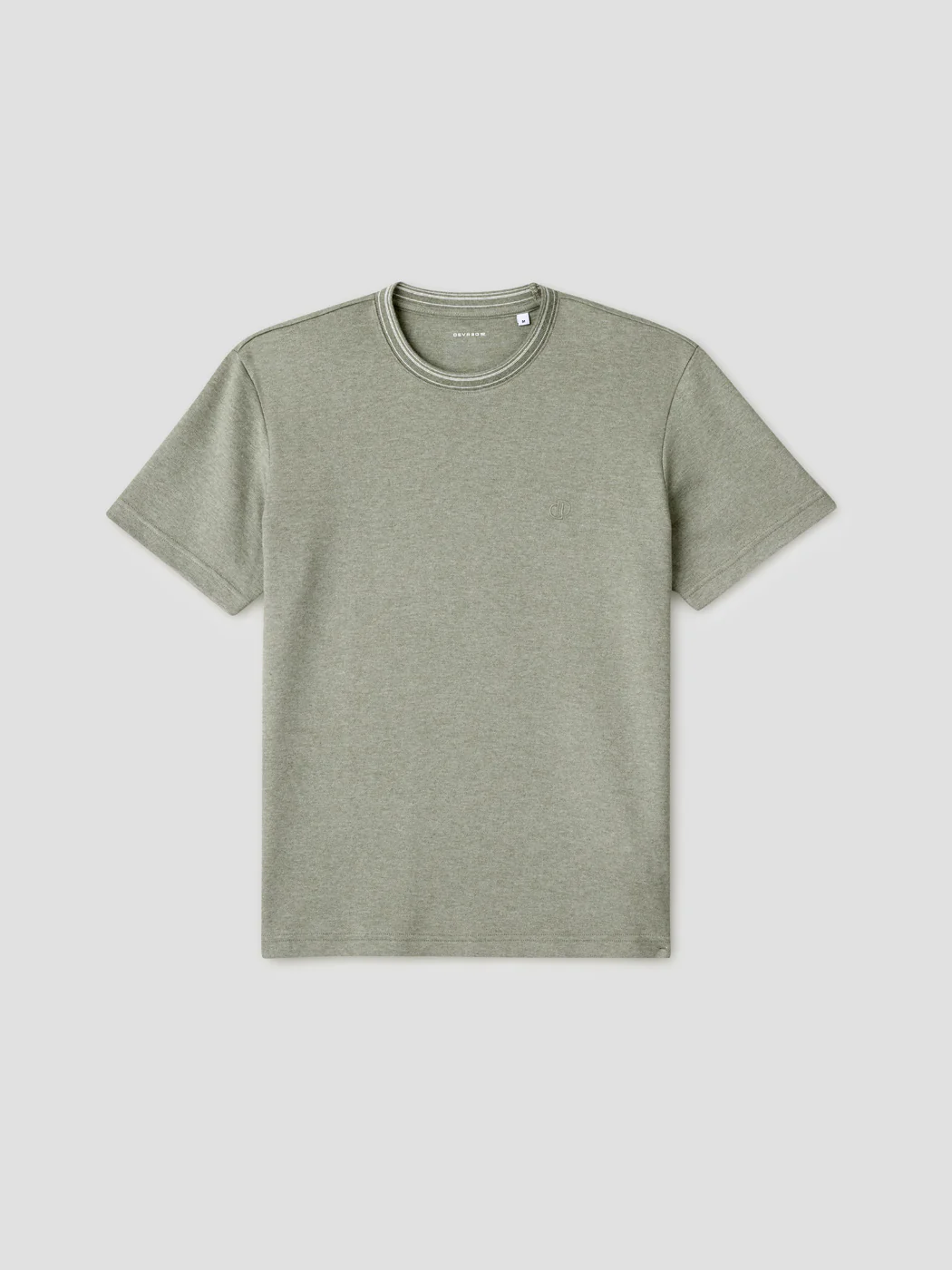 T-shirt col rond chiné - Image 3