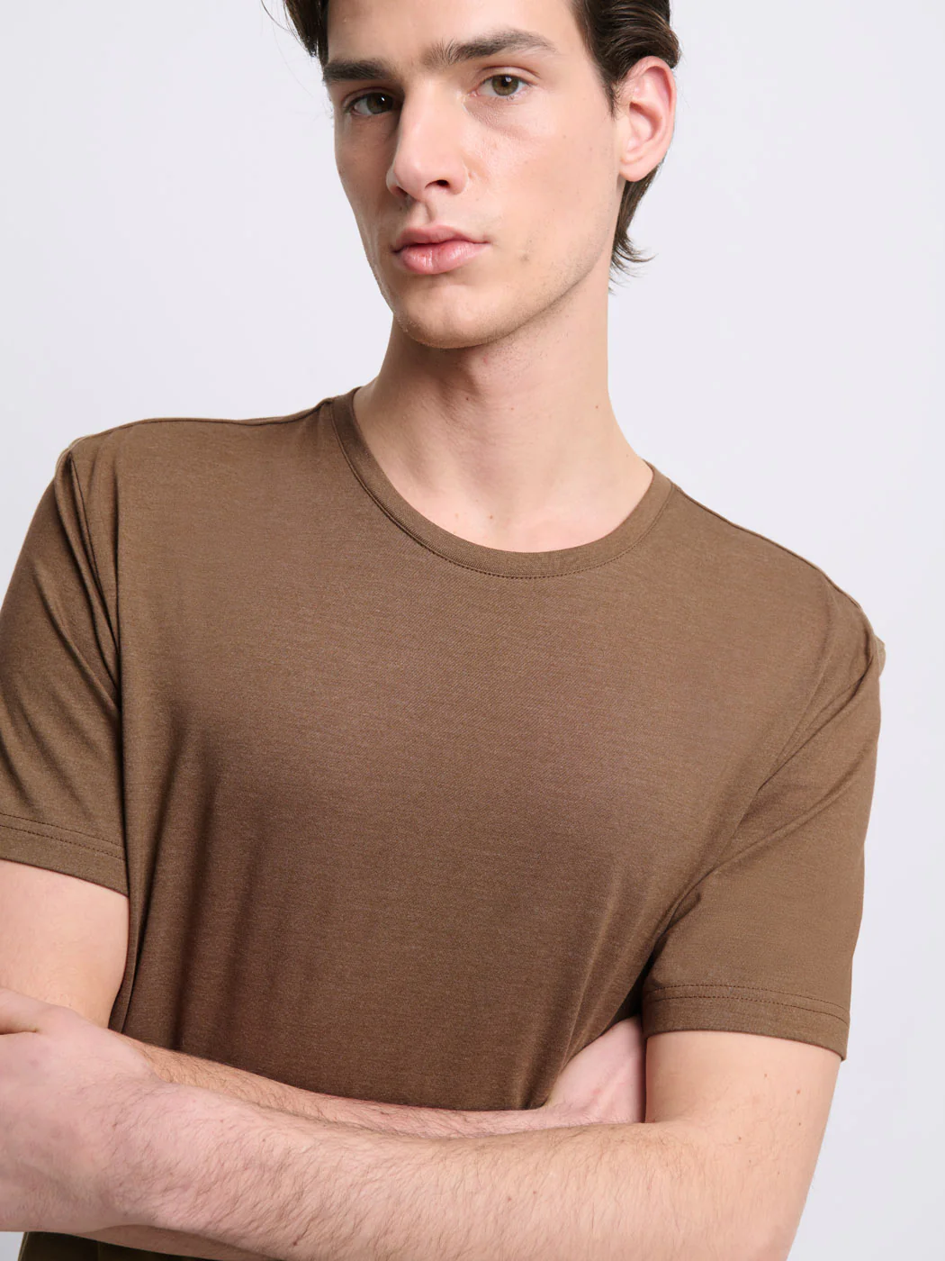 T-shirt col rond en coton Supima® - Image 5