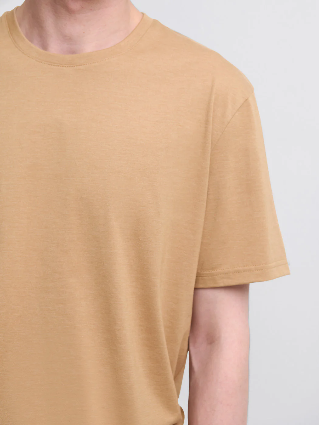 T-shirt col rond en coton Supima® - Image 5