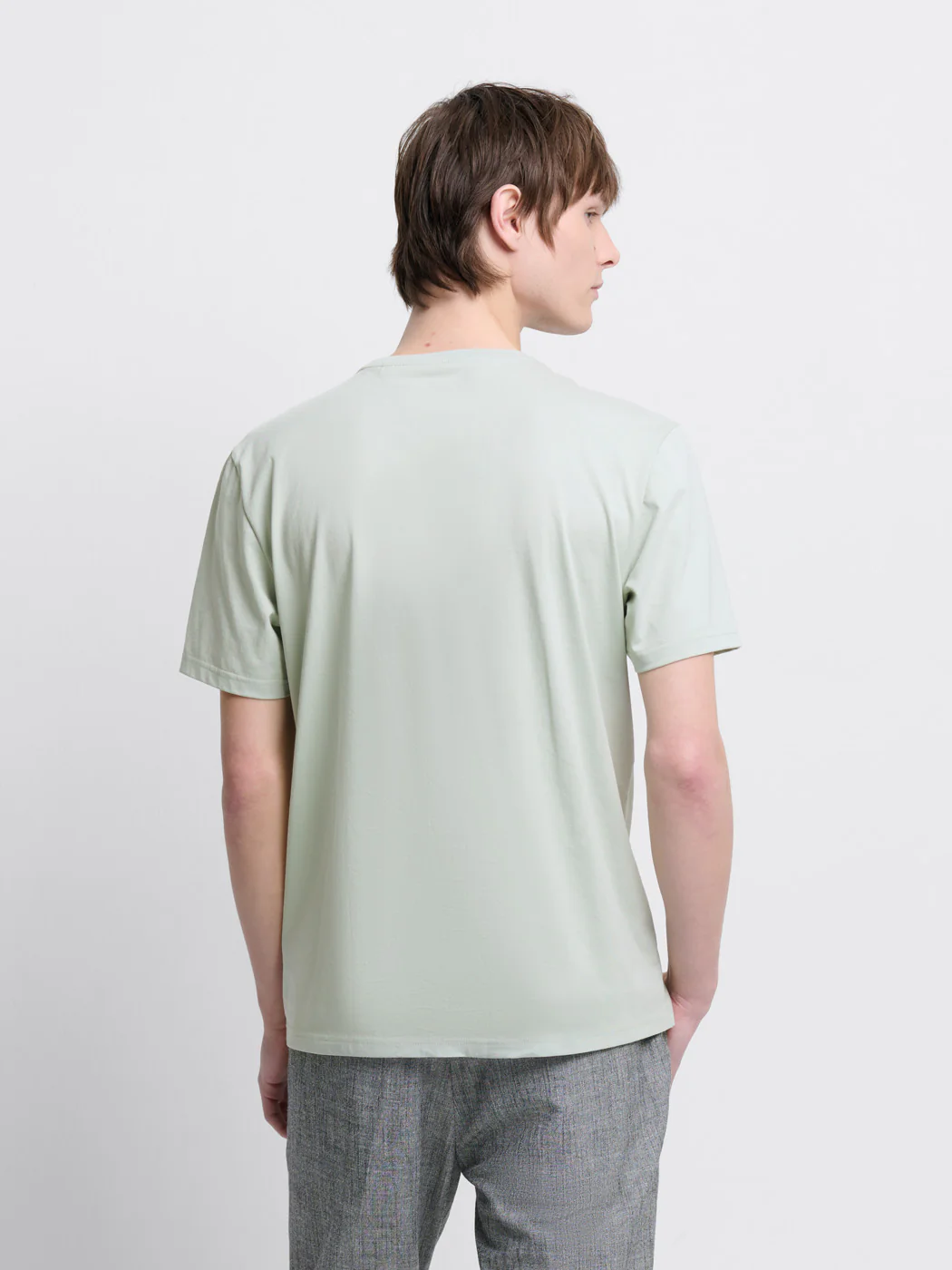 T-shirt col rond en coton Supima® - Image 2