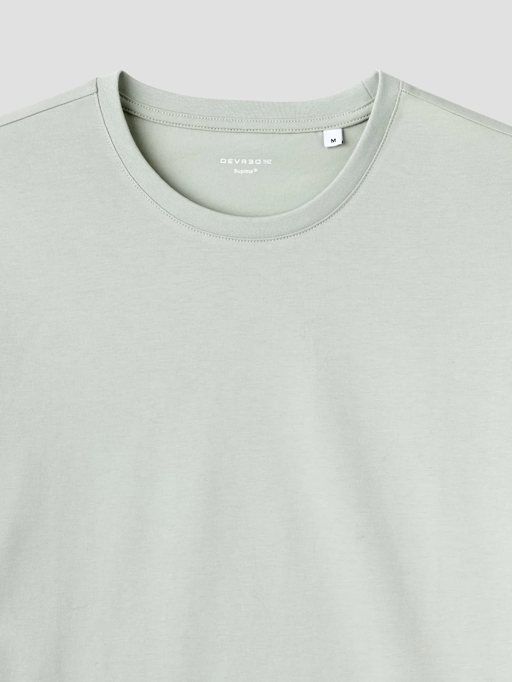 T-shirt col rond en coton Supima® - Image 6