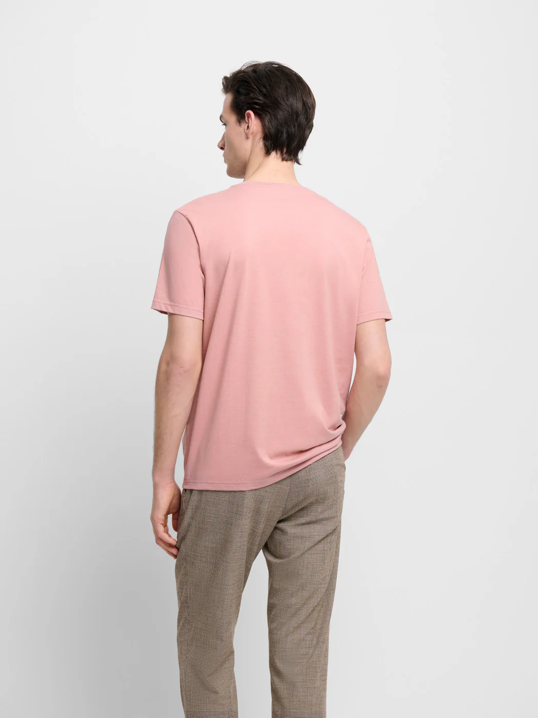T-shirt col rond en coton Supima® - Image 2
