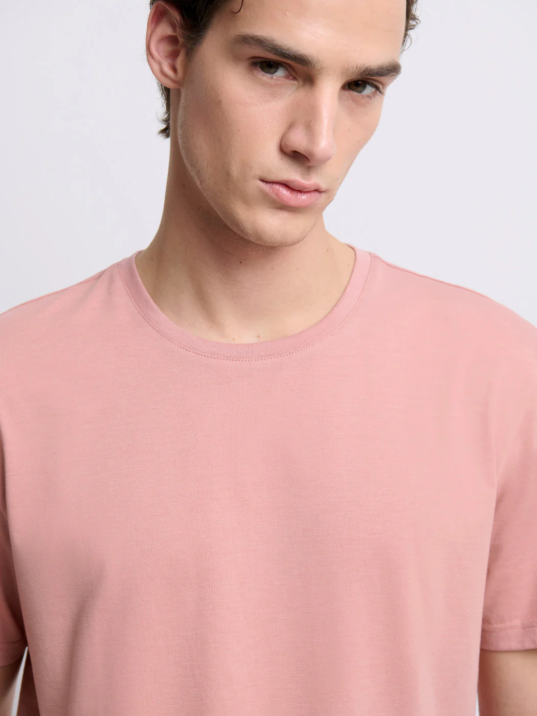 T-shirt col rond en coton Supima® - Image 5