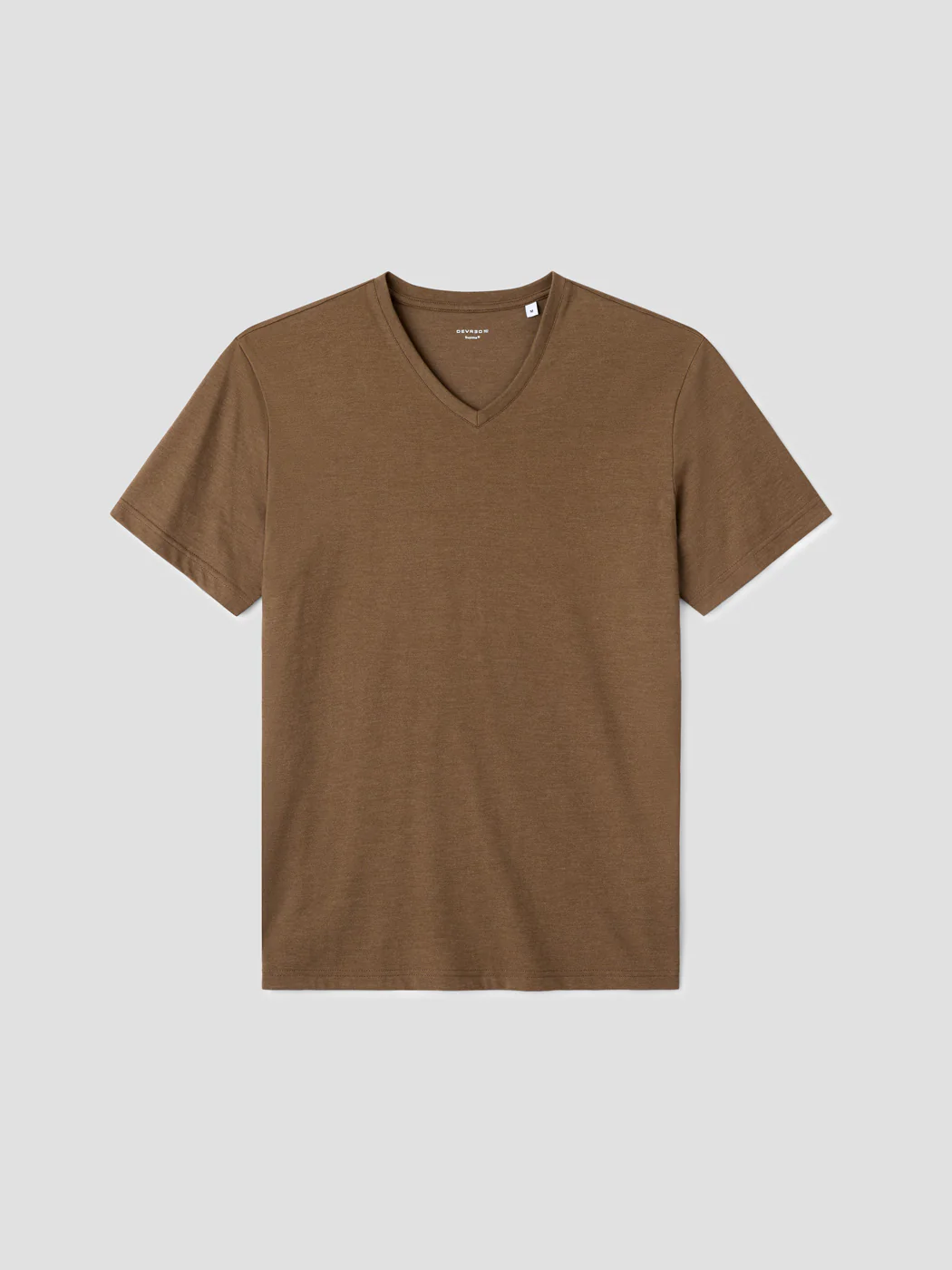 T-shirt col V en coton Supima® - Image 3