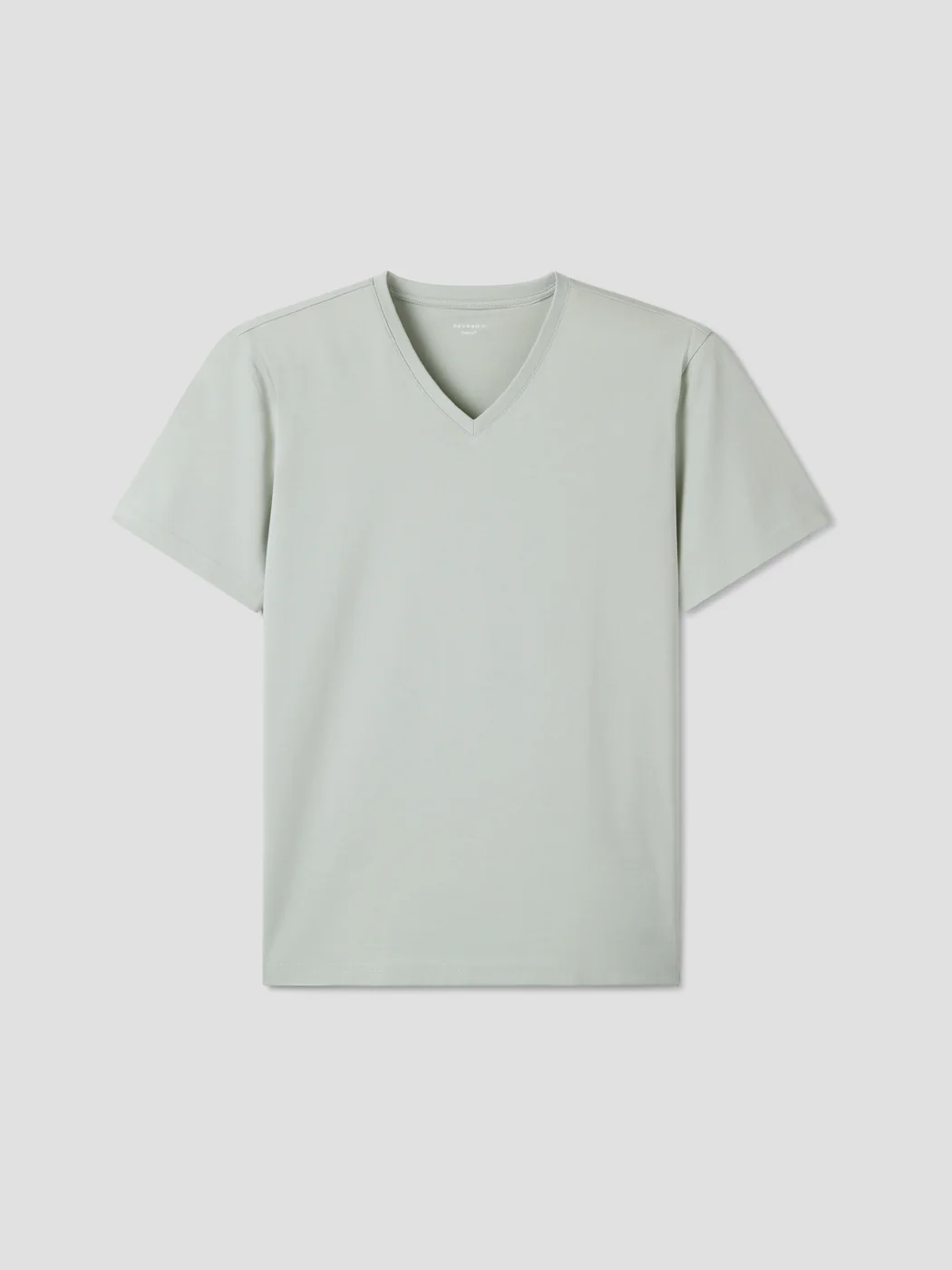 T-shirt col V en coton Supima® - Image 3