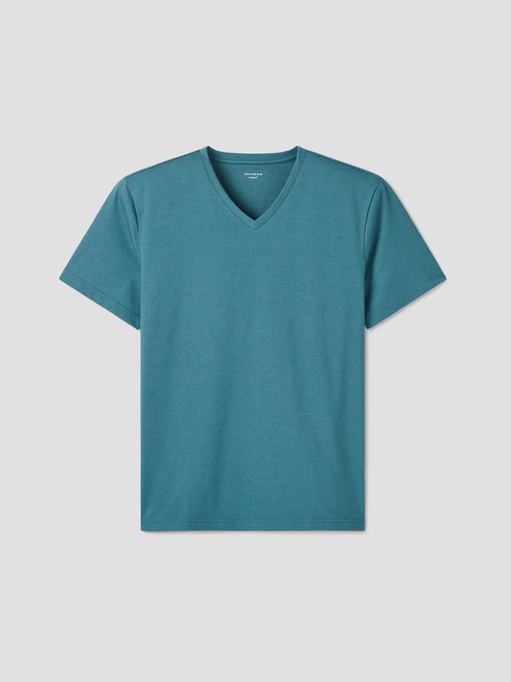 T-shirt col V en coton Supima® - Image 3