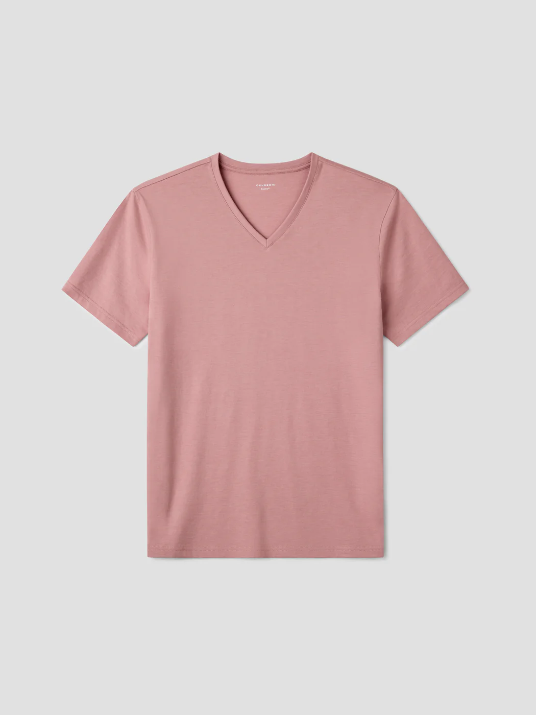 T-shirt col V en coton Supima® - Image 3