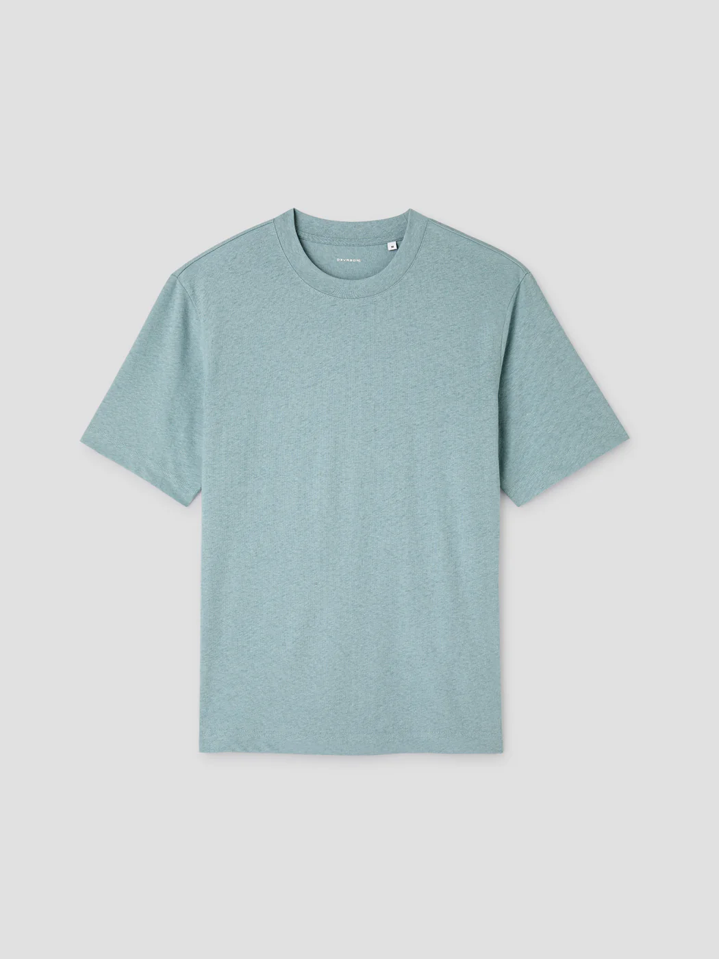 T-shirt col rond en coton lin - Image 3