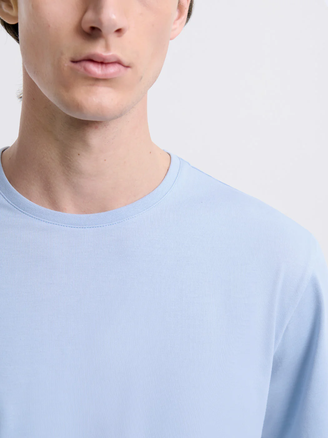 T-shirt col rond en coton Supima® - Image 5