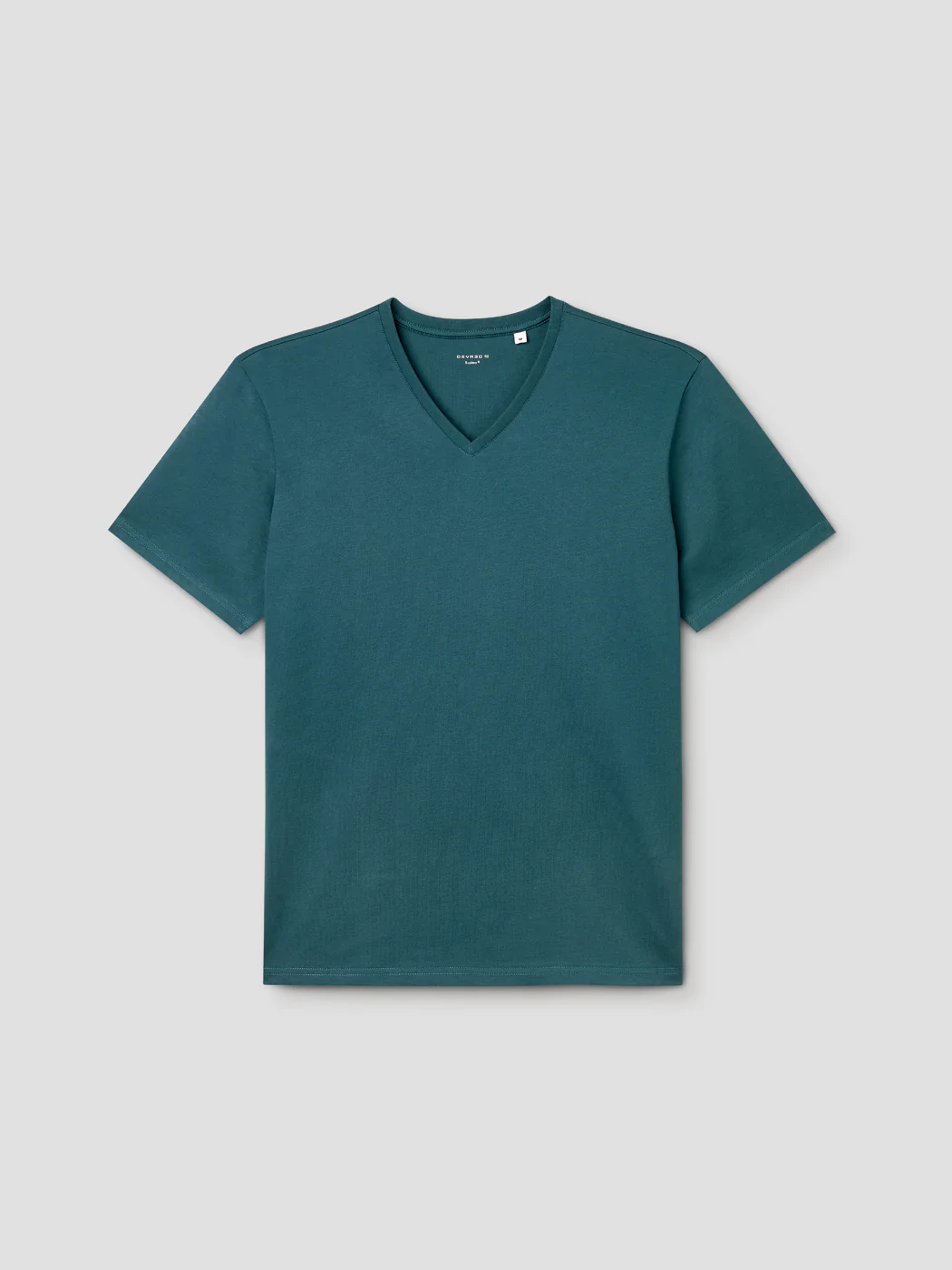 T-shirt col V en coton Supima® - Image 3