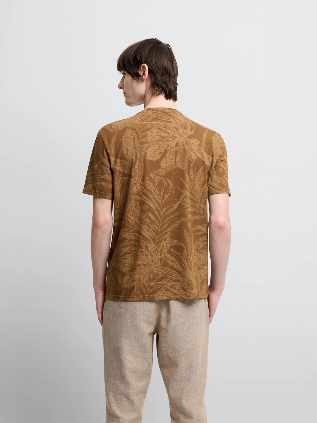 T-shirt col rond Ă motifs - Image 2
