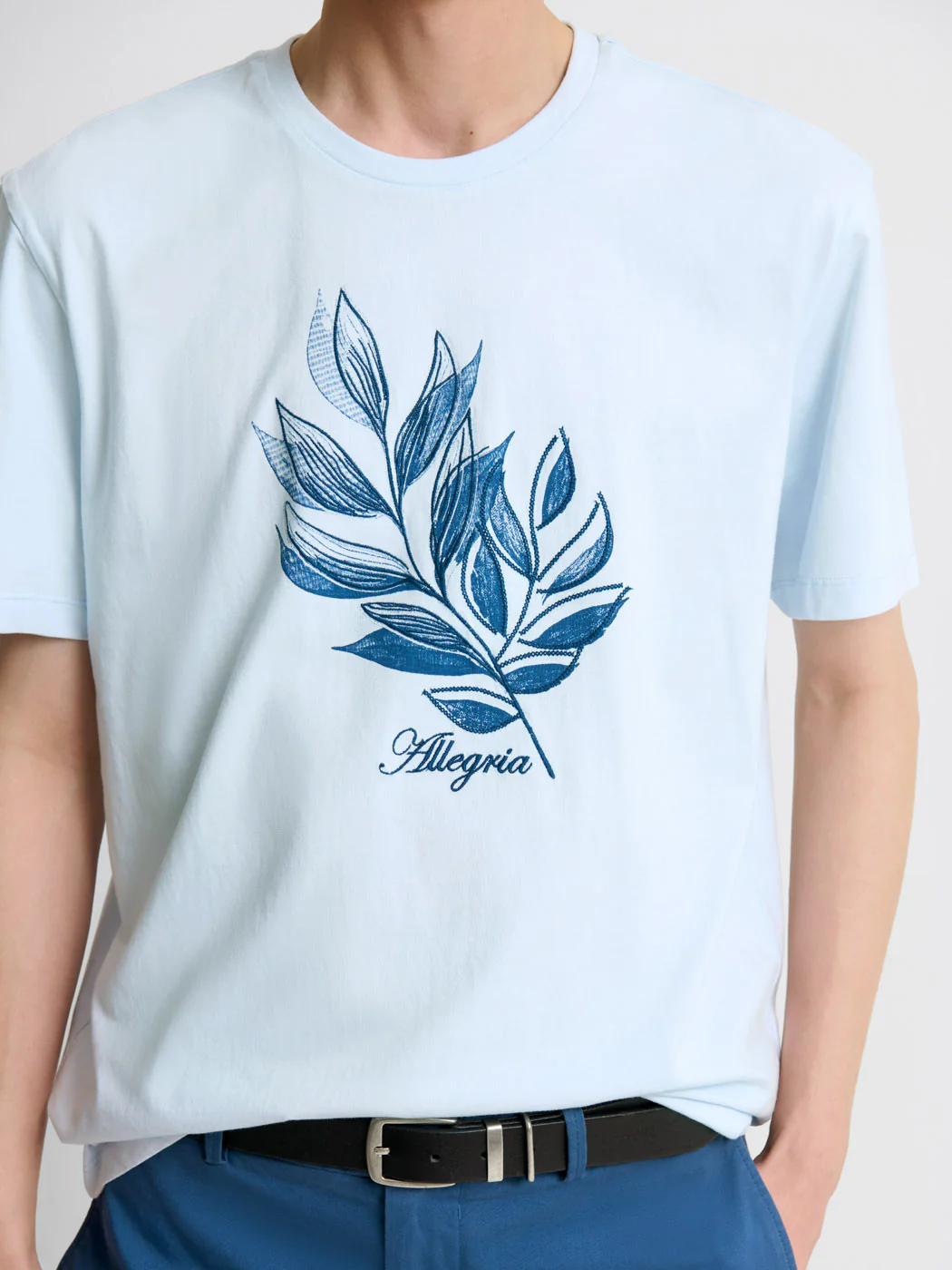 T-shirt col rond Ă motifs - Image 5