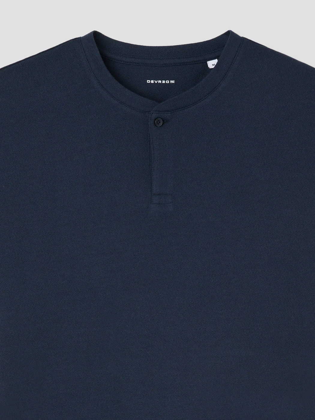 T-shirt col tunisien en coton - Image 6