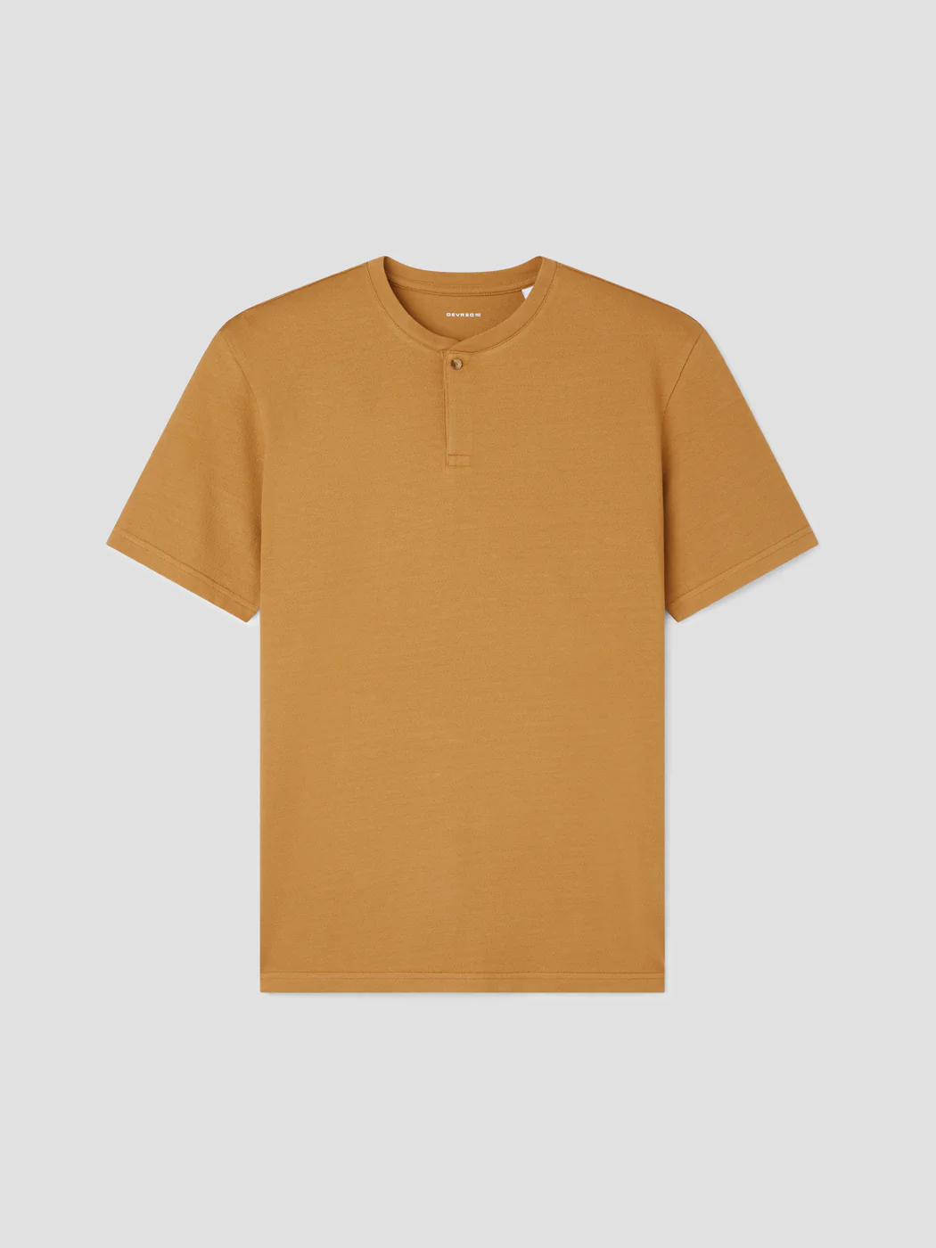 T-shirt col tunisien en coton - Image 3