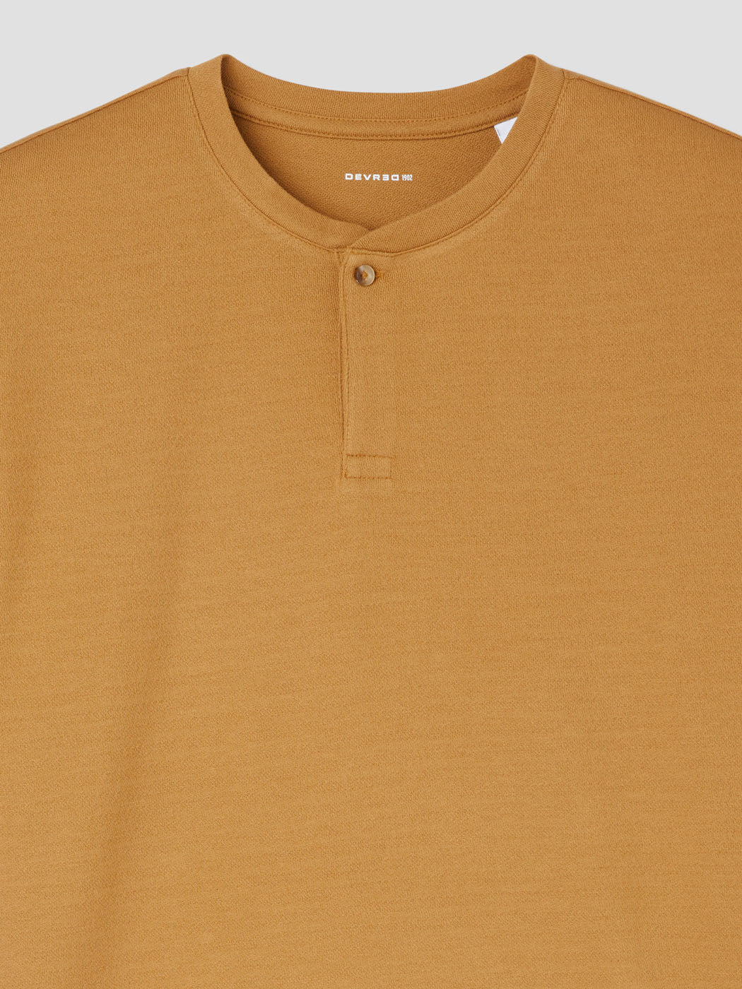 T-shirt col tunisien en coton - Image 6