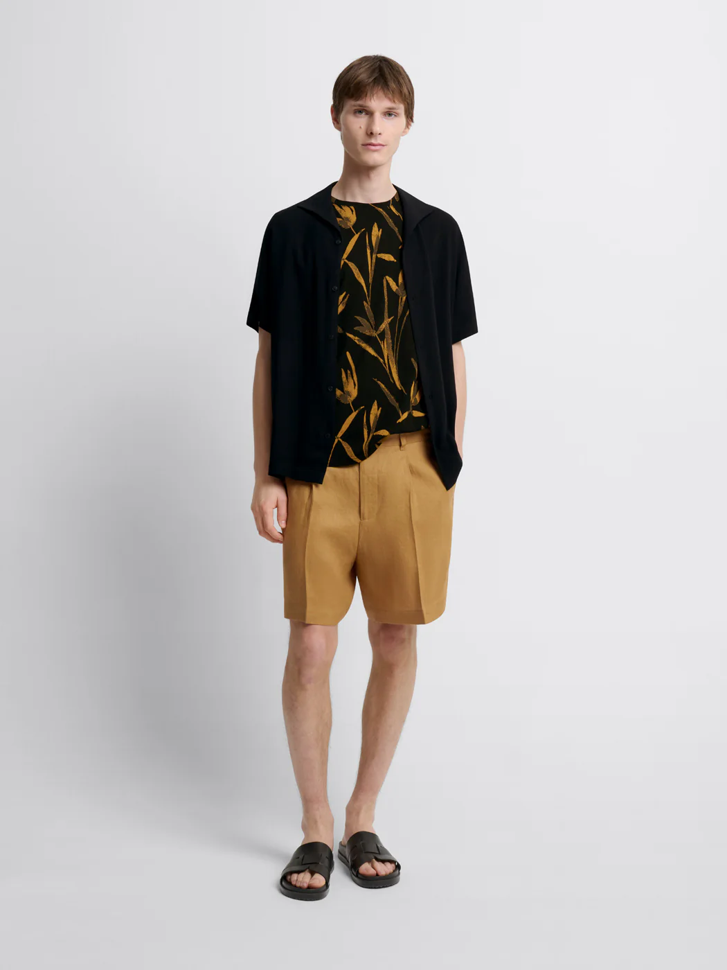T-shirt col rond à motifs - Image 4