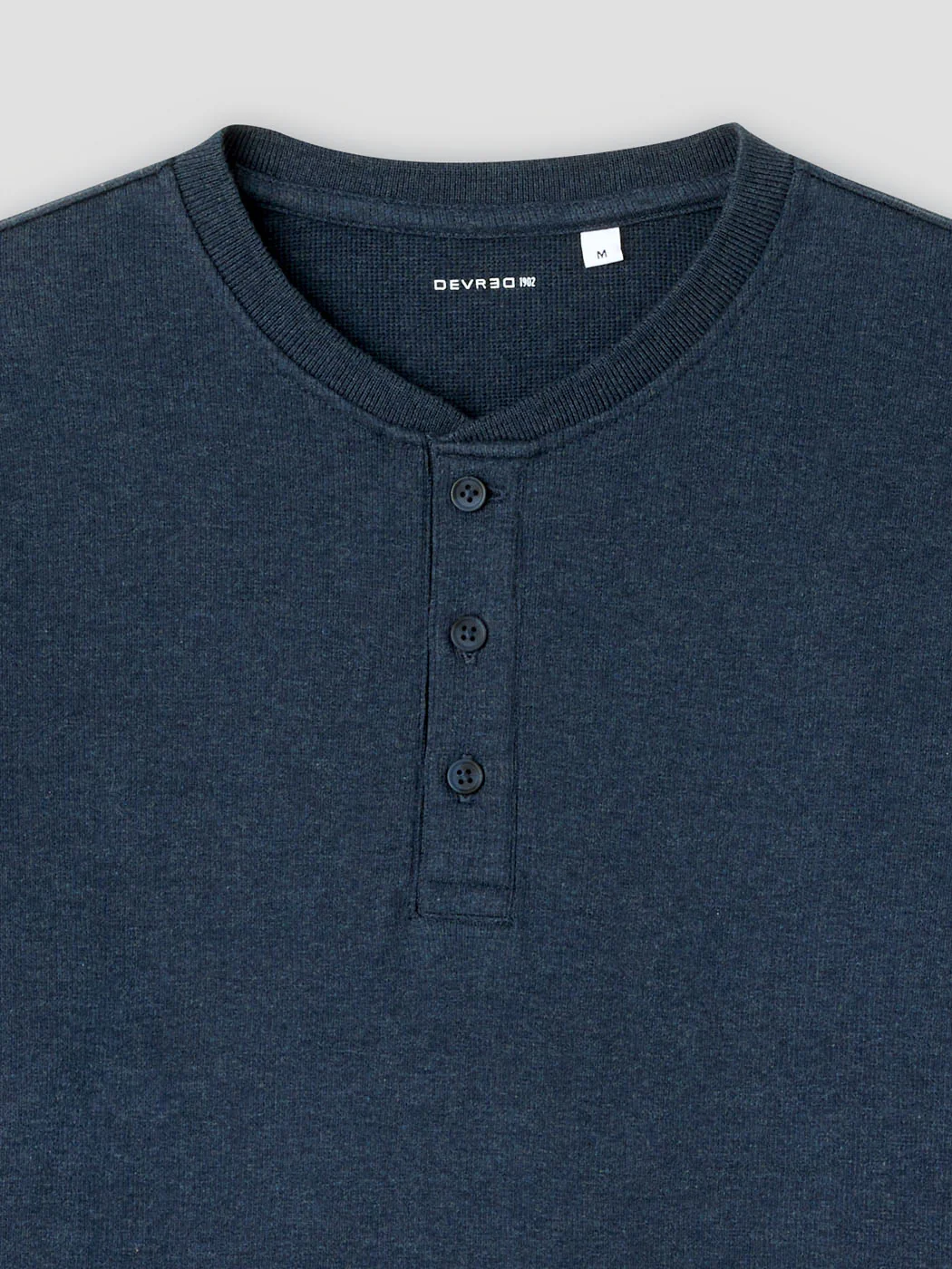 T-shirt manches longues col tunisien - Image 6