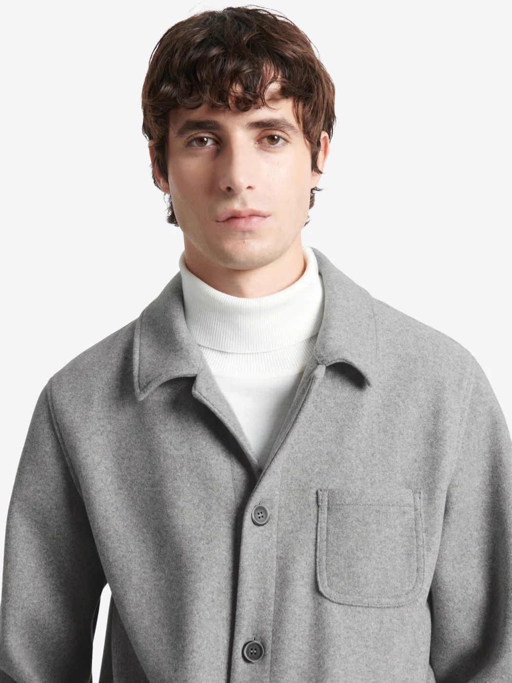 Veste ville slim unie - Image 5