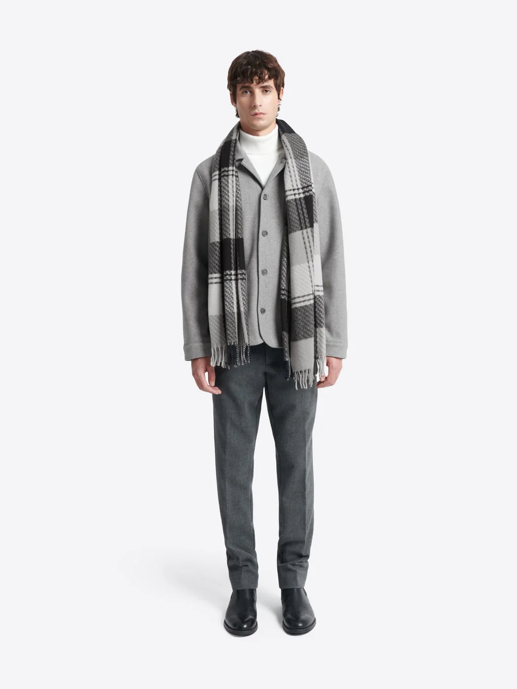 Veste ville slim unie - Image 6