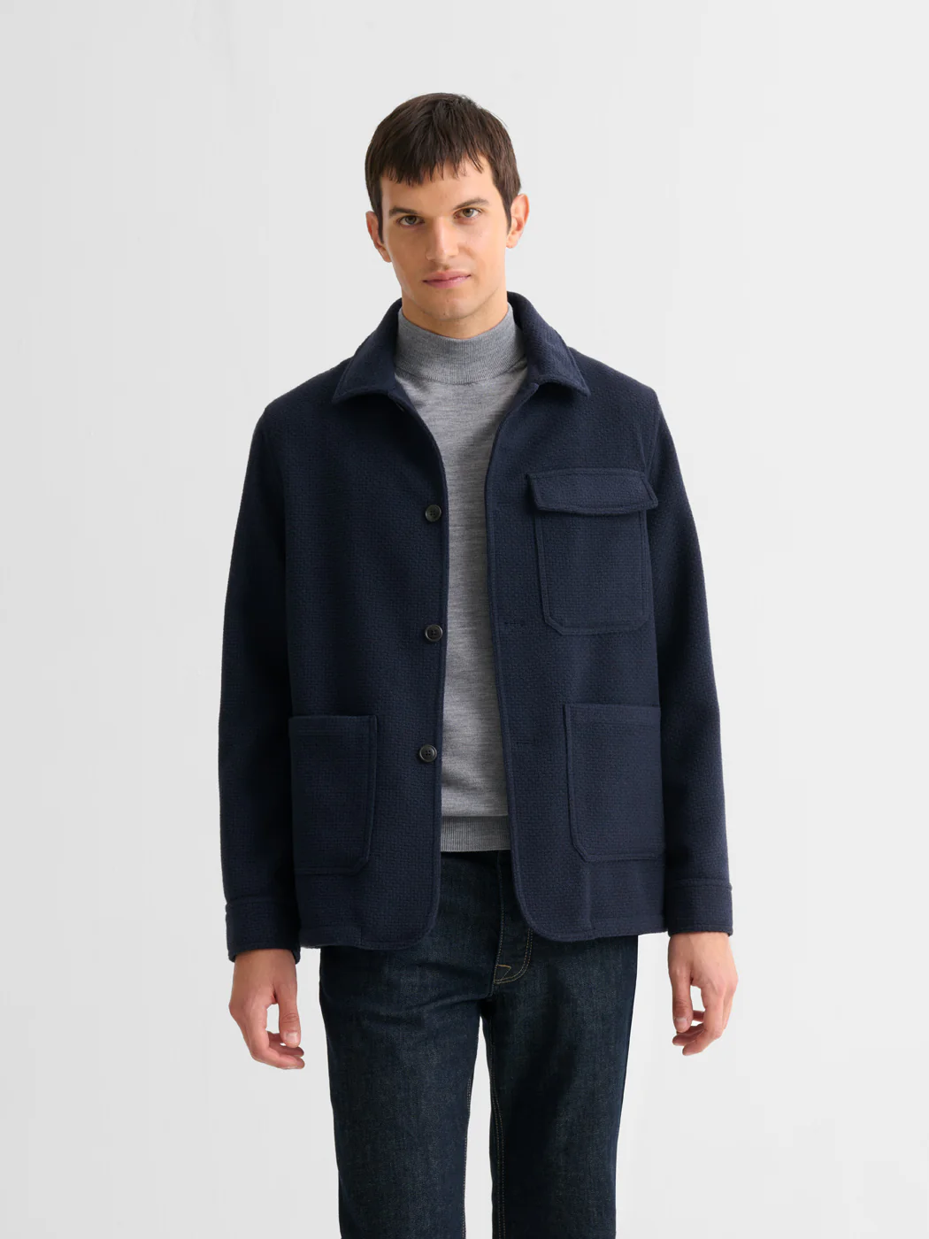 Veste ville col chemise - Image 2