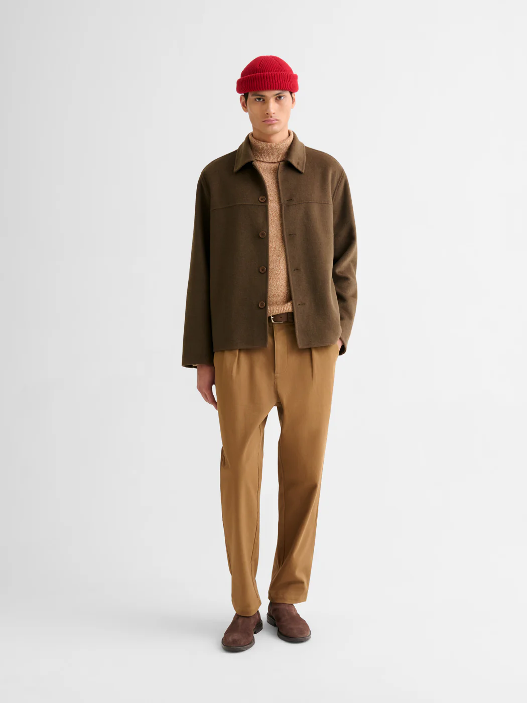 Veste col chemise