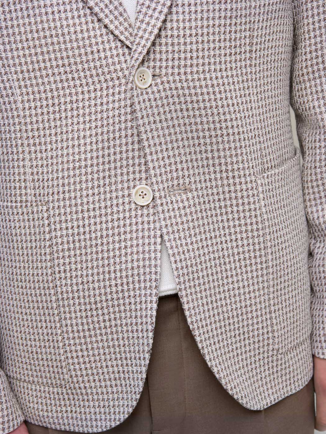 Veste slim à motif - Image 5