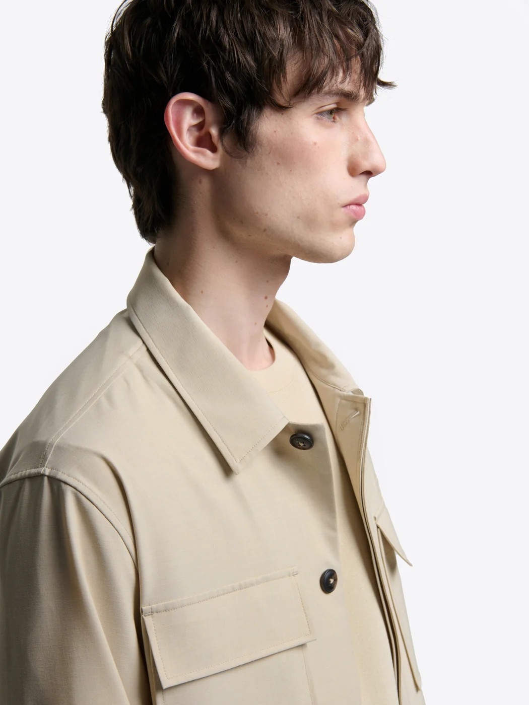 Veste casual regular col chemise - Image 4