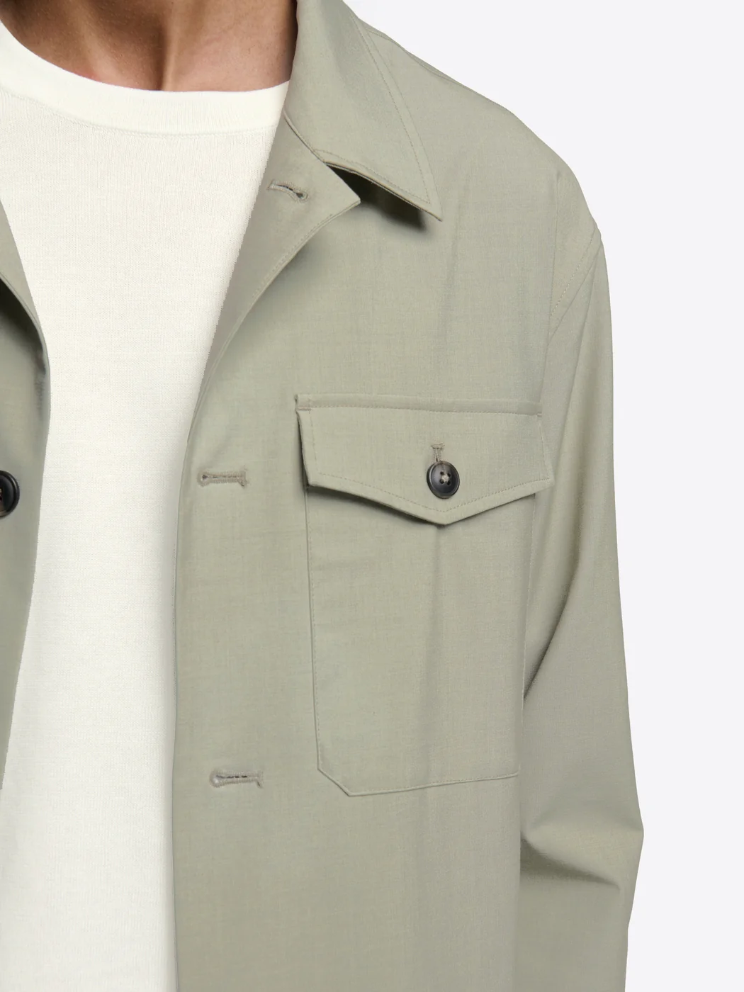 Veste casual regular col chemise - Image 4