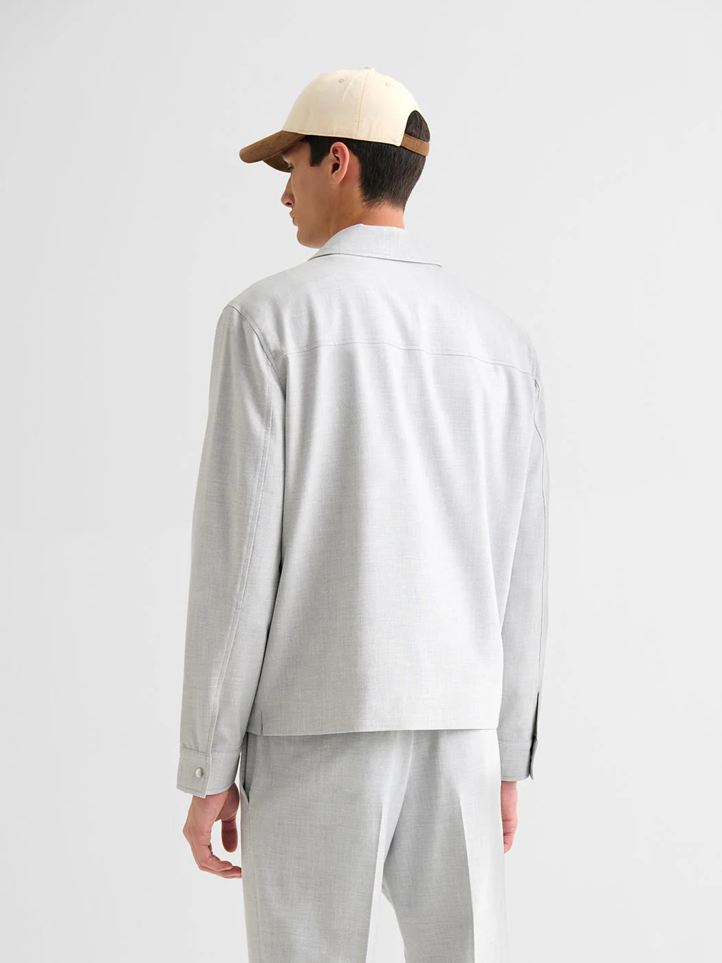 Veste casual regular col chemise - Image 3