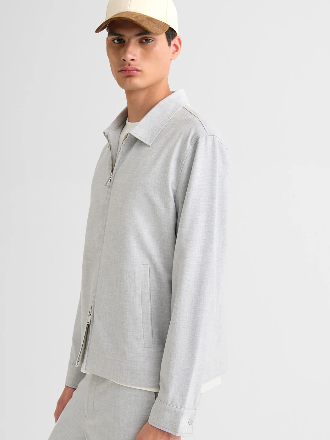 Veste casual regular col chemise - Image 4