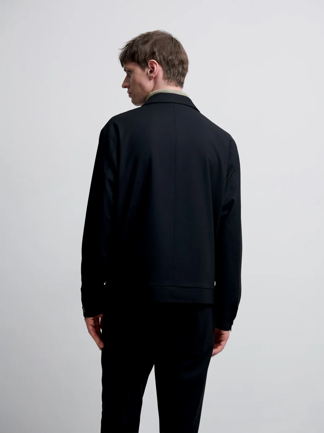 Veste regular col montant - Image 4